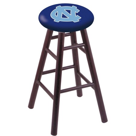 Holland Bar Stool Co. Oak Bar Stool, Dark Cherry Finish, North Carolina Seat RC30OSDC